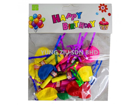 15PC WHISTLE BALLOON